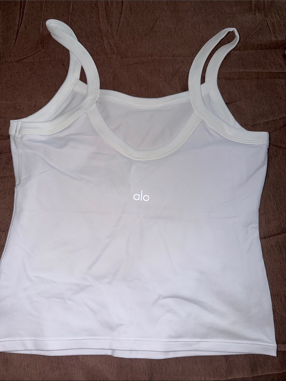 ALO Alosoft Sweet Talker Tank - White M